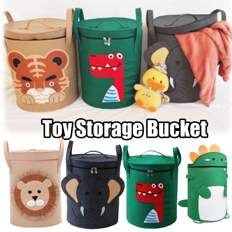 Kids Toys Clearance - Корзины для хранения с мультяшными животными,