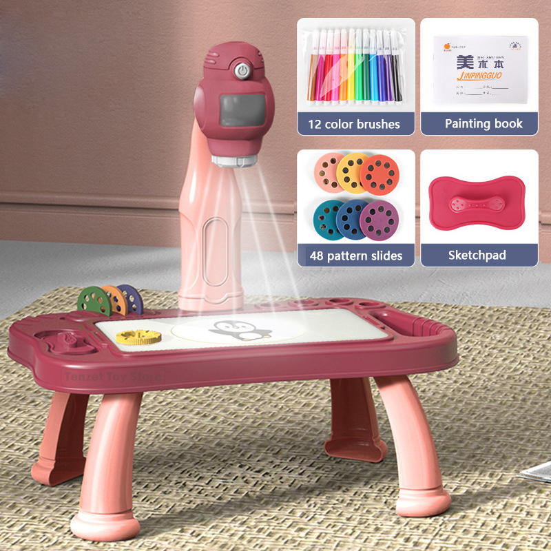 Kids Toys Drawing - Умный проектор, набор для рисования детей,