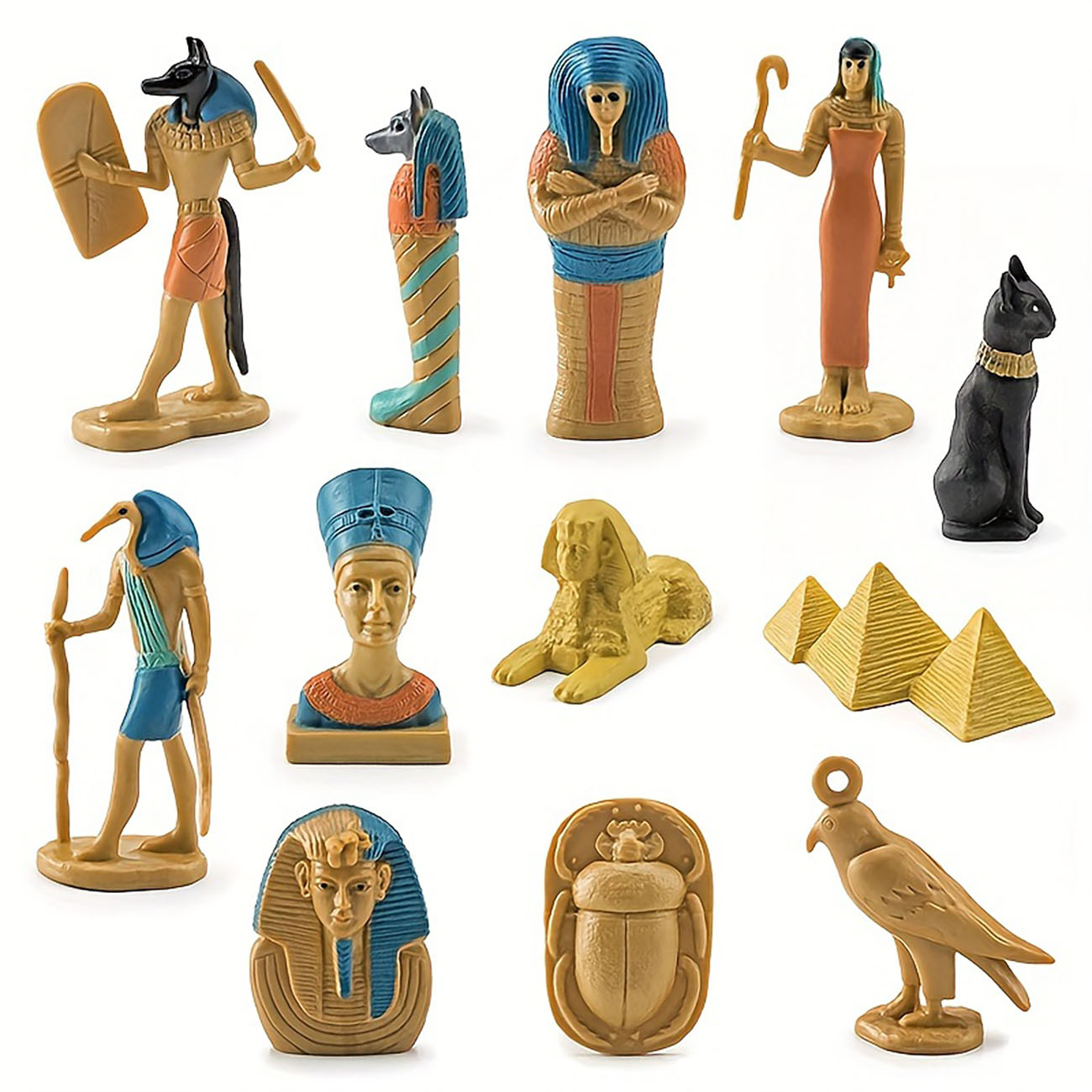 Kids Toys Egypt - 1 комплект из 12 моделей египетской