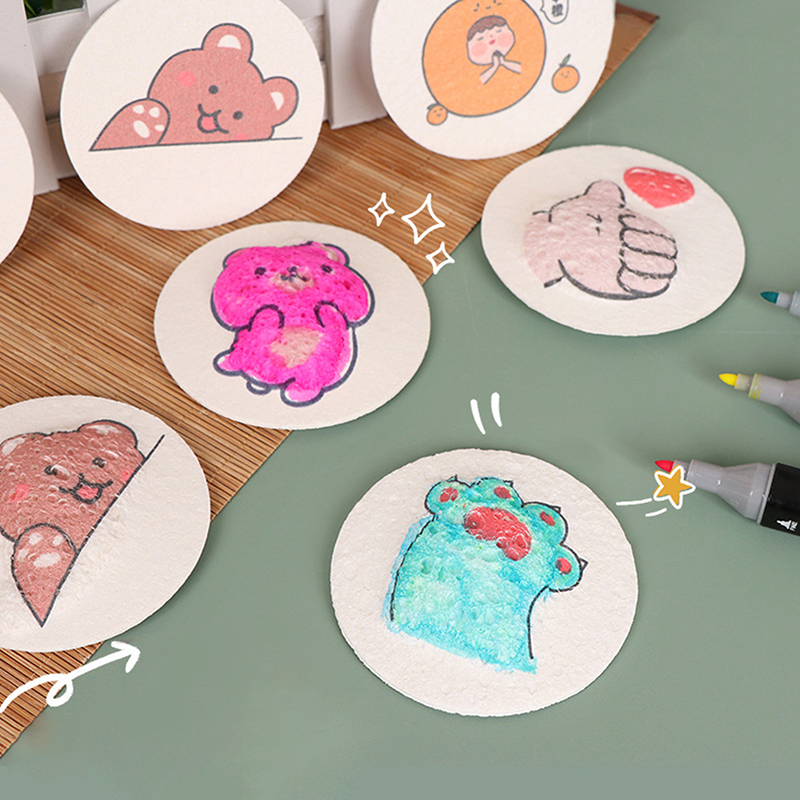 Kids Toys Drawing - 10 шт., 3D волшебная пухлая пенопластовая