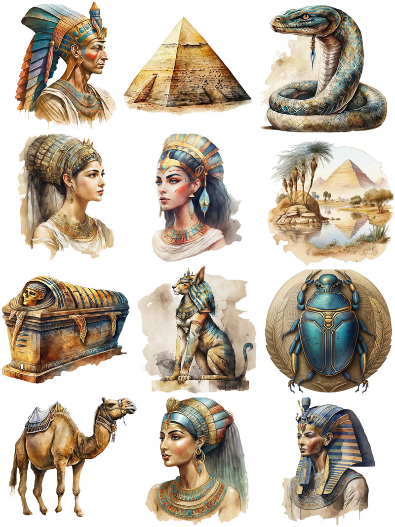 Наклейки Древнего Египта, накл – обзор и цена Kids Toys Egypt