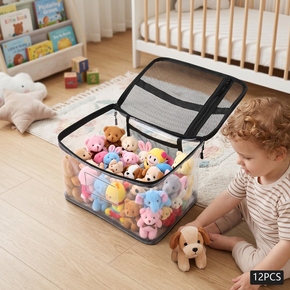 Набор из 12 коробок для хранен – обзор и цена Kids Zip Toys