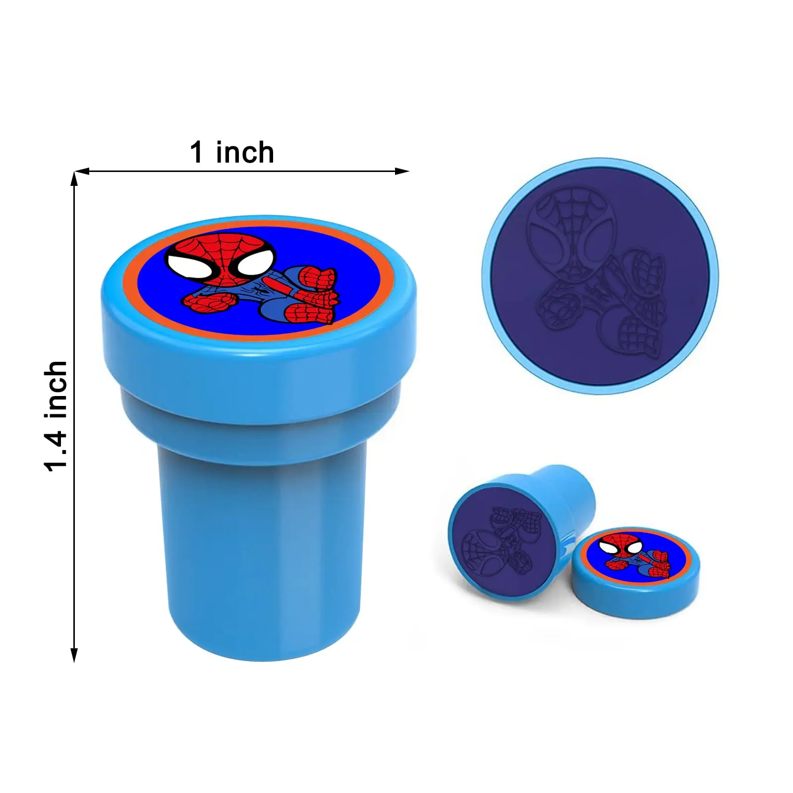 Мини-штампы с супергероями, 10 – обзор и цена Kids Toys Drawing