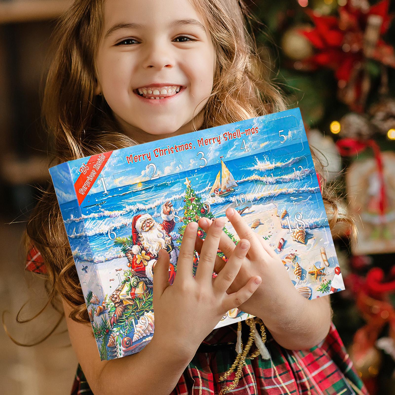 Адвент-календарь с ракушками н – обзор и цена Kids Toys Christmas 2025