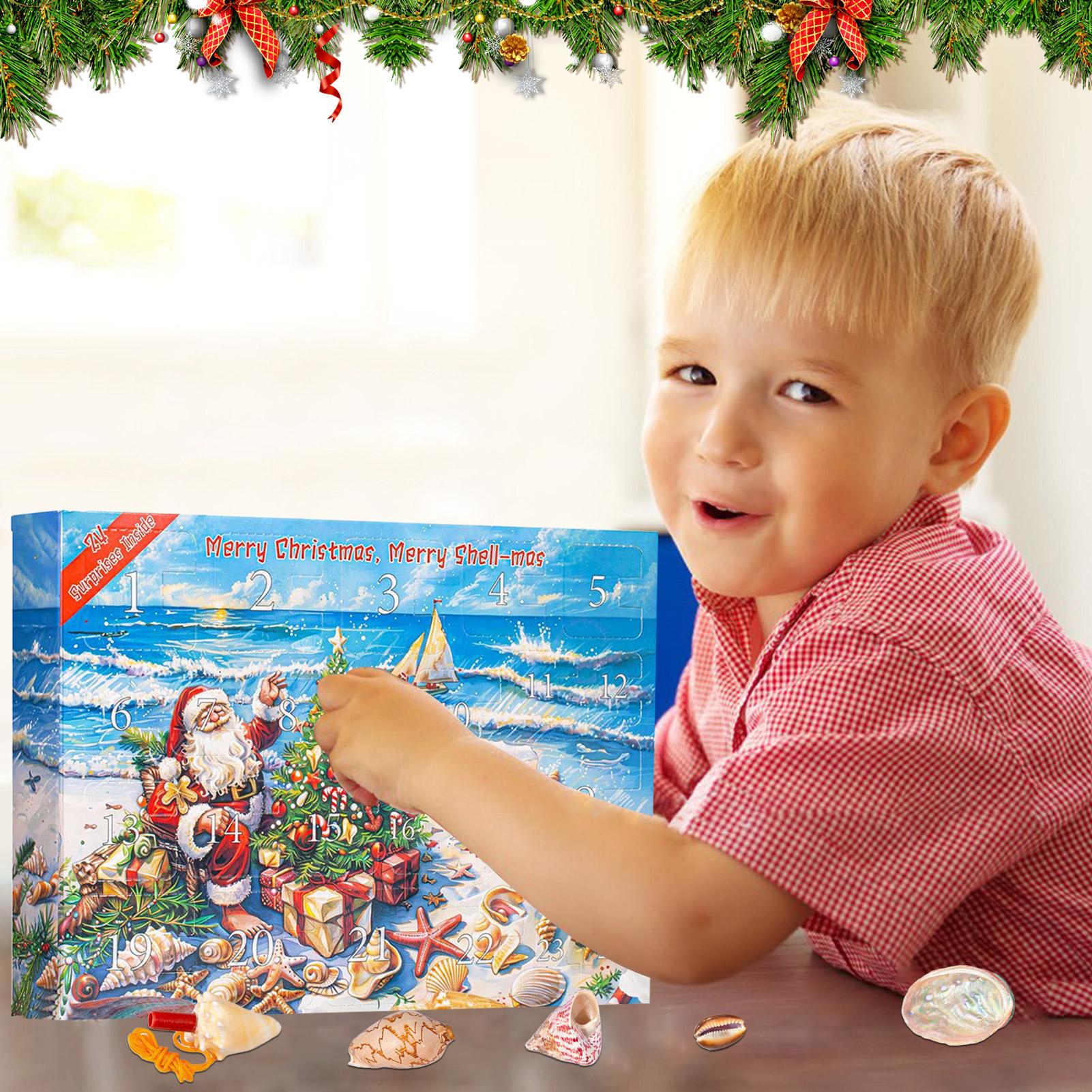 Адвент-календарь с ракушками н – обзор и цена Kids Toys Christmas 2025