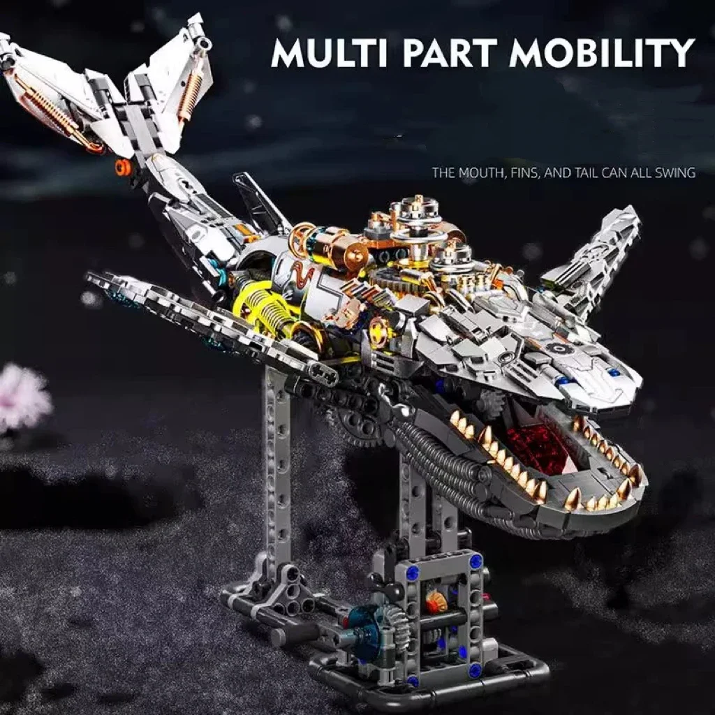 MOC, механический кит, строите – обзор и цена Kids Toys Christmas 2025
