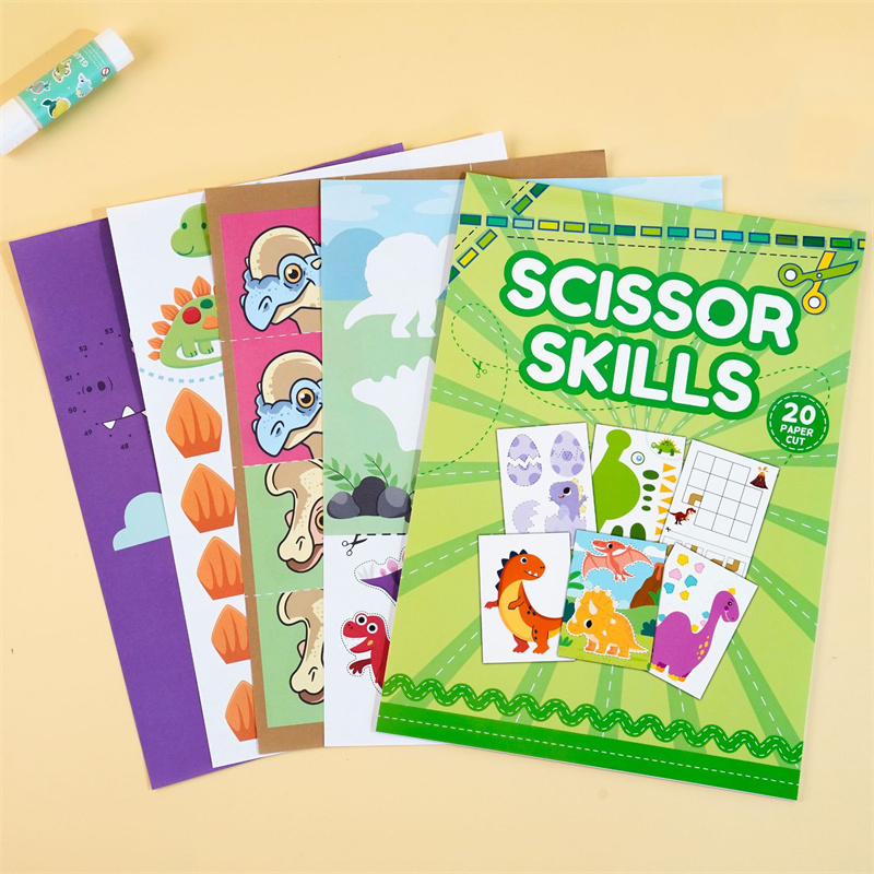 20 шт., детская книга для выре – обзор и цена Kid Toys And Craft